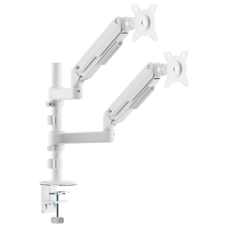 Soporte de mesa con contrapeso para 2 monitores aisens dt32tsr-441/ giratorio/ inclinable/ hasta 9kg - Imagen 3