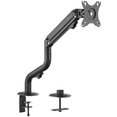 Soporte de mesa con contrapeso para monitor y tv aisens dt32tsr-139/ giratorio/ inclinable/ hasta 8kg