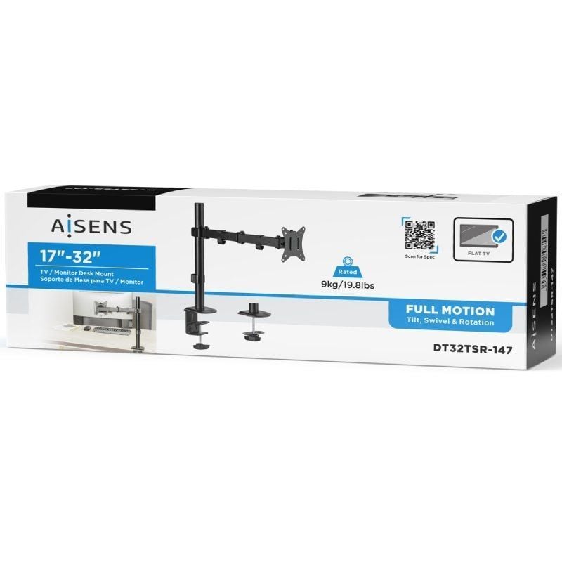 Soporte de mesa para monitor y tv aisens dt32tsr-147 - Imagen 5