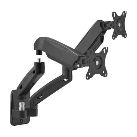 Soporte de pared para 2 monitores o tv aisens wt32tsr-225/ giratorio/ inclinable/ hasta 9kg - Imagen 7