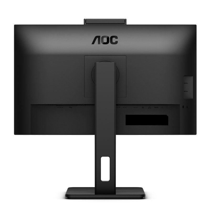 Monitor profesional aoc 24p3qw 23.8/ full hd/ webcam/ multimedia/ regulable en altura/ negro - Imagen 4