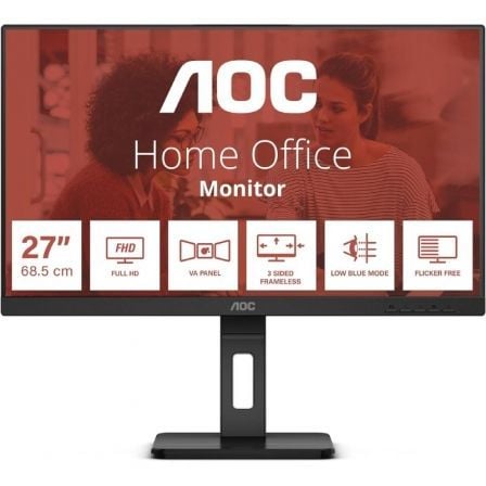 Monitor profesional aoc 27e3qaf 27/ full hd/ multimedia - Imagen 6