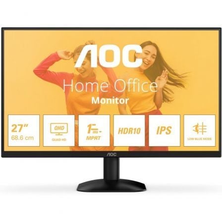 Monitor profesional aoc q27b35e 27/ qhd/ negro - Imagen 6
