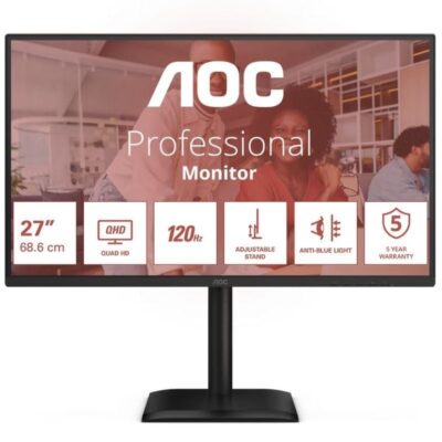 Monitor profesional aoc q27e4cv 27/ qhd/ multimedia