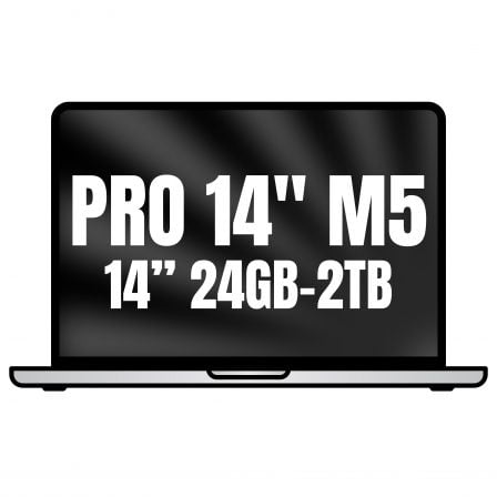 Apple macbook pro 14/ m5 pro 18-core cpu/ 24gb/ 2tb ssd/ 20 - Imagen 2