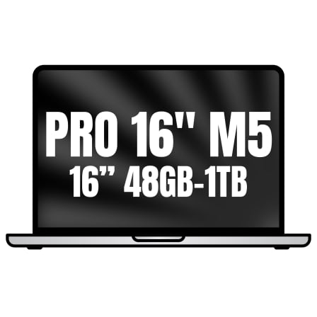 Apple macbook pro 16/ m5 pro 18-core cpu/ 48gb/ 1tb ssd/ 20-core gpu/ plata - Imagen 2