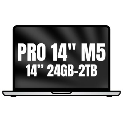Apple macbook pro 14/ m5 pro 15-core cpu/ 24gb/ 2tb ssd/ 16-core gpu/ plata