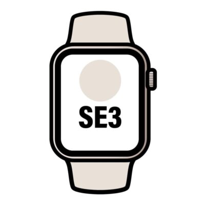 Apple watch se3/ gps/ 40mm/ caja de aluminio blanco estrella/ correa deportiva arena s/m