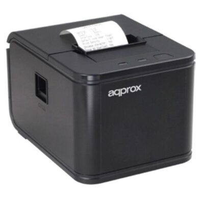 Impresora de tickets approx apppos58au/ térmica/ ancho papel 58mm/ usb/ negra