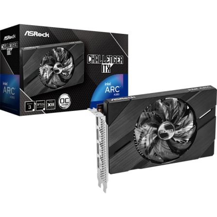 Tarjeta gráfica asrock intel arc a380 challenger itx 6gb oc/ 6gb gddr6/ compatible con perfil bajo - Imagen 6