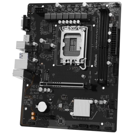 Placa base asrock h610m-hvs m2 d5 g5 socket 1700/ ddr5/ pcie 5.0/ micro atx - Imagen 9