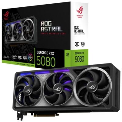 Tarjeta gráfica asus rog astral geforce rtx 5080 oc/ 16gb