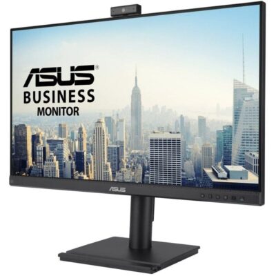 Monitor profesional asus be279qfk 27/ full hd/ webcam/ multimedia/ regulable en altura/ negro