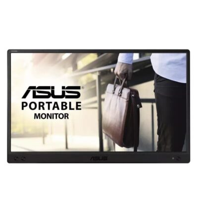 Monitor portátil asus zenscreen mb166c 15.6/ full hd/ negro