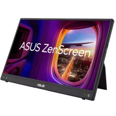Monitor portátil asus zenscreen mb16ahv 15.6/ full hd/ negro