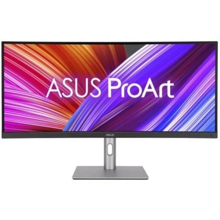 Monitor profesional asus proart display pa34vcnv 34/ uwqhd/ multimedia/ regulable en altura/ negro y plata - Imagen 6