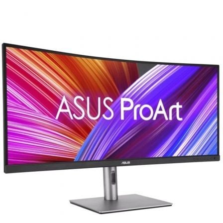 Monitor profesional asus proart display pa34vcnv 34/ uwqhd/ multimedia/ regulable en altura/ negro y plata - Imagen 7