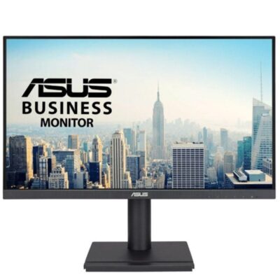 Monitor profesional asus va24dqfs 23.8/ full hd/ multimedia/ regulable en altura/ negro