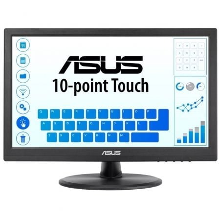 Monitor profesional táctil asus vt169he 15.6/ full hd/ negro - Imagen 6