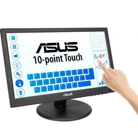 Monitor profesional táctil asus vt169he 15.6/ full hd/ negro - Imagen 7