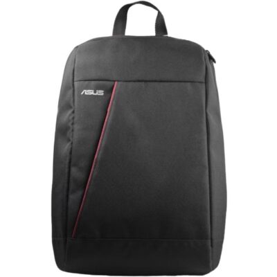 Mochila asus nereus para portátiles hasta 16/ impermeable/ negra y roja