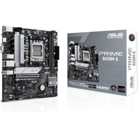 Placa base asus prime b650m-k/ socket am5/ ddr5/ pcie 5.0/ micro atx - Imagen 6