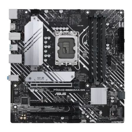 Placa base asus prime b660m-a d4-csm/ socket 1700/ ddr4/ pcie 4.0/ micro atx - Imagen 7