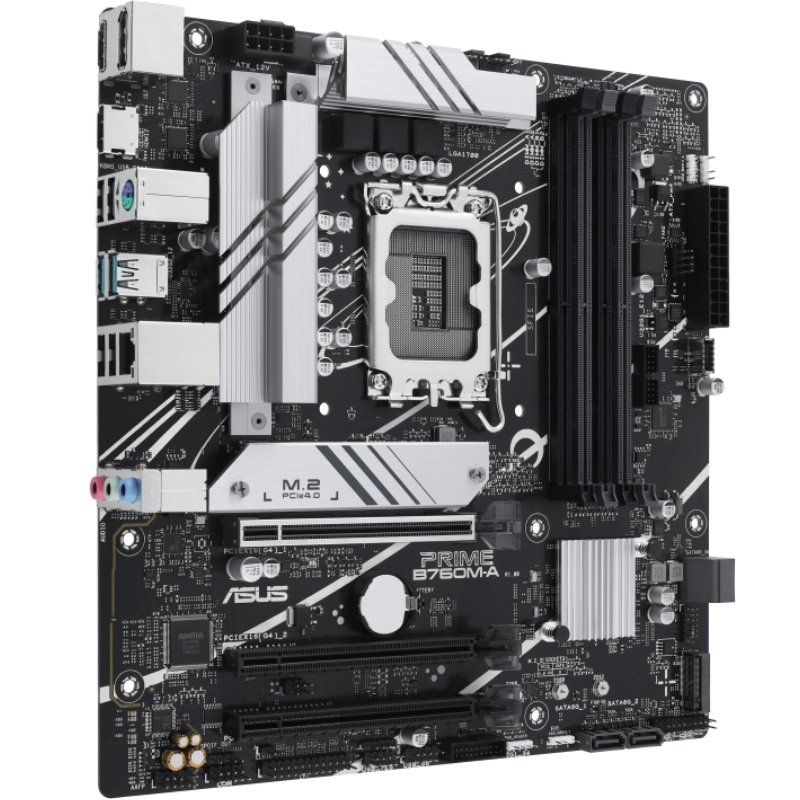 Placa base asus prime b760m-a-csm socket 1700/ ddr5/ pcie 4.0/ micro atx - Imagen 3
