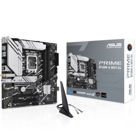 Placa base asus prime b760m-a wifi d4 socket 1700/ ddr4/ pcie 4.0/ micro atx - Imagen 5