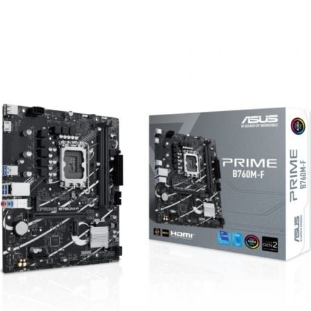 Placa base asus prime b760m-f socket 1700/ ddr5/ pcie 4.0/ micro atx - Imagen 6