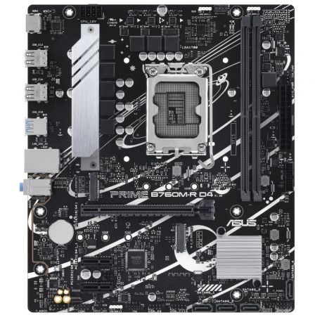 Placa base asus prime b760m-r d4 socket 1700/ ddr4/ pcie 4.0/ micro atx - Imagen 7