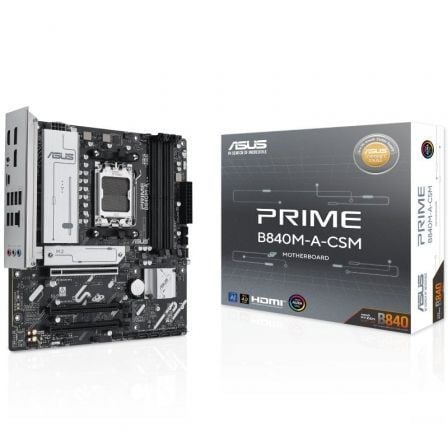 Placa base asus prime b840m-a-csm socket am5/ ddr5/ pcie 4.0/ micro atx - Imagen 6