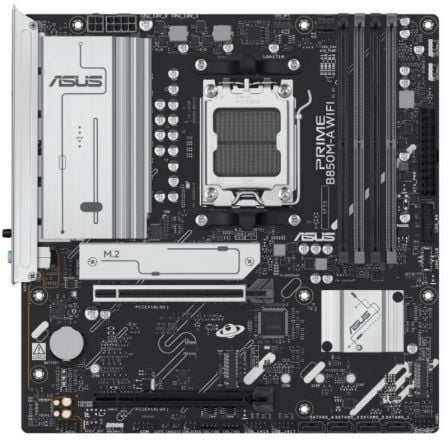 Placa base asus prime b850m-a wifi socket am5/ ddr5/ pcie 5.0/ micro atx - Imagen 7