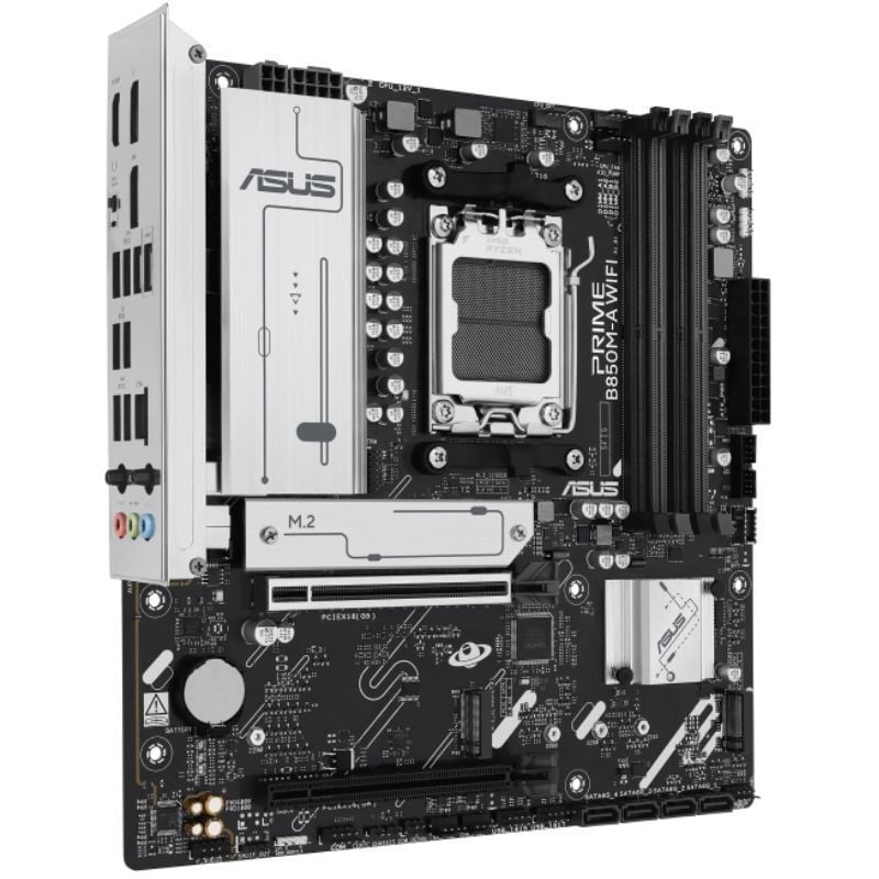 Placa base asus prime b850m-a wifi socket am5/ ddr5/ pcie 5.0/ micro atx - Imagen 3
