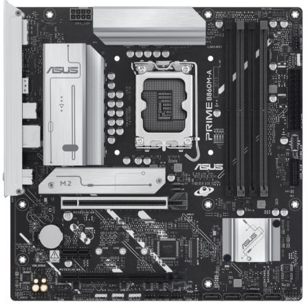 Placa base asus prime b860m-a csm socket 1851/ ddr5/ pcie 5.0/ micro atx - Imagen 7