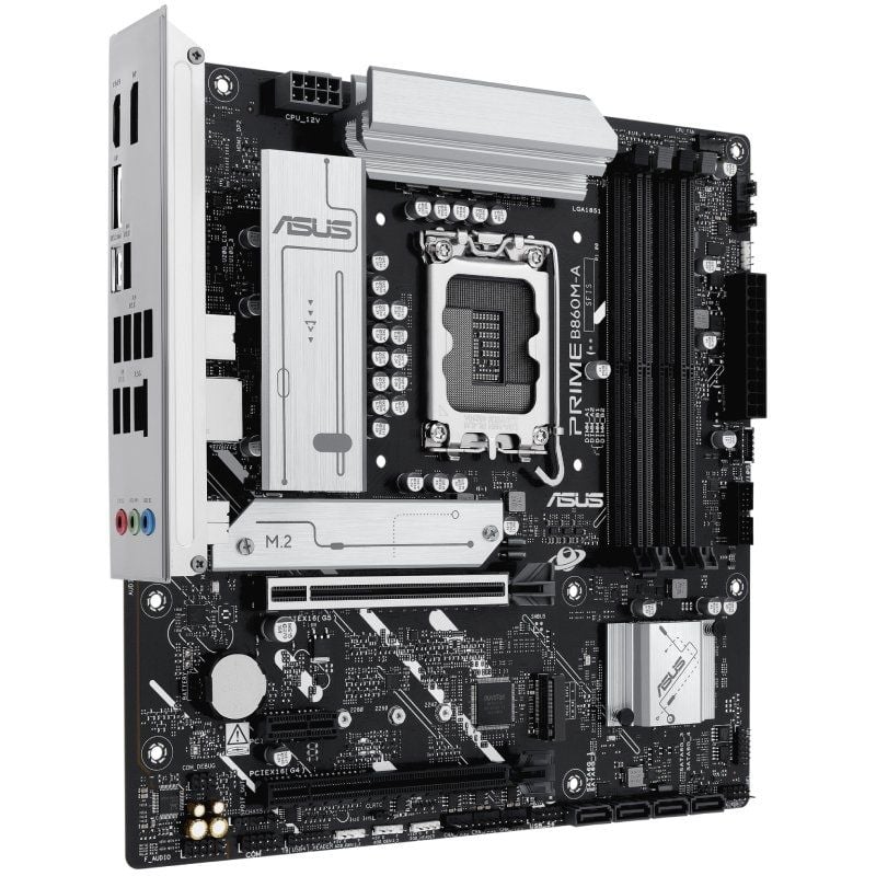 Placa base asus prime b860m-a csm socket 1851/ ddr5/ pcie 5.0/ micro atx - Imagen 3