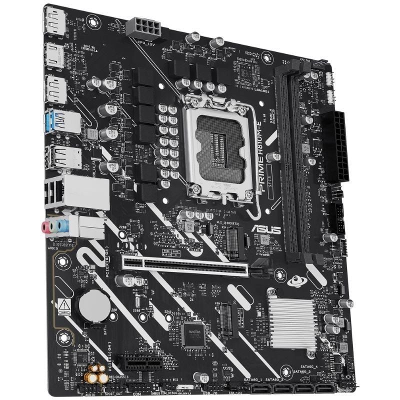 Placa base asus prime h810m-e-csm/ socket 1851/ ddr5/ pcie 4.0/ micro atx - Imagen 3