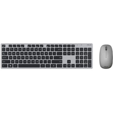 Teclado y ratón inalámbricos asus w5000 wireless/ gris - Imagen 6