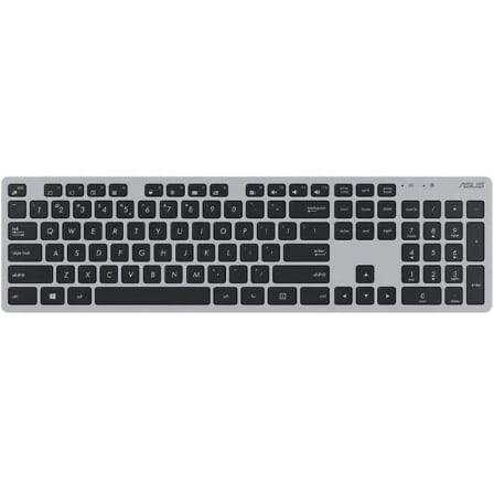 Teclado y ratón inalámbricos asus w5000 wireless/ gris - Imagen 8