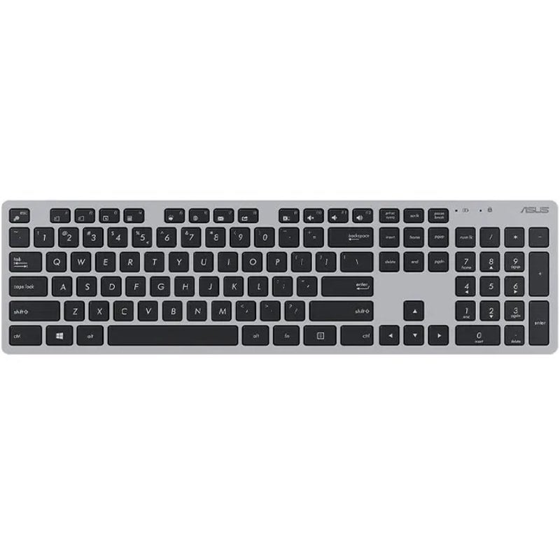 Teclado y ratón inalámbricos asus w5000 wireless/ gris - Imagen 3