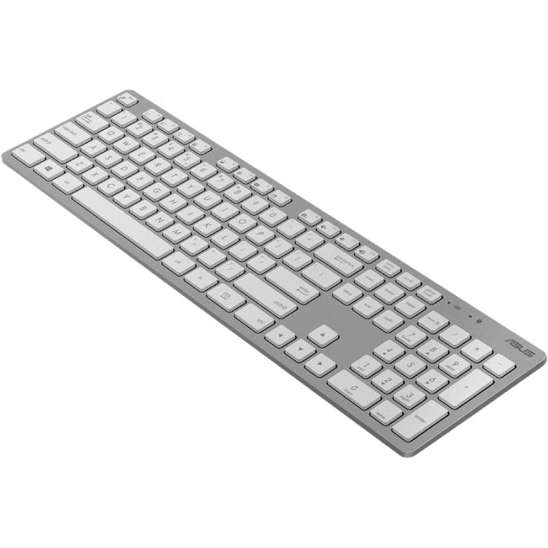 Teclado y ratón inalámbricos asus w5000 wireless/ blanco - Imagen 4