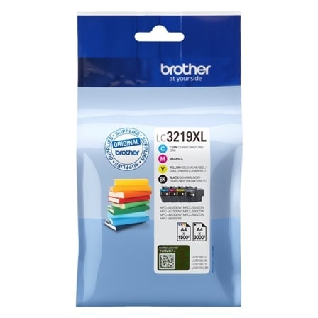 Cartucho de tinta original brother lc-3219xl alta capacidad multipack/ cian/ magenta/ amarillo/ negro - Imagen 2