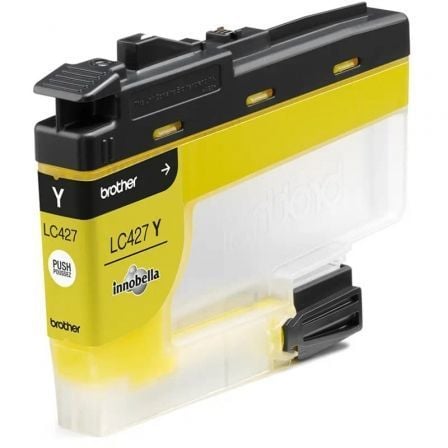 Cartucho de tinta original brother lc-427y/ amarillo - Imagen 3