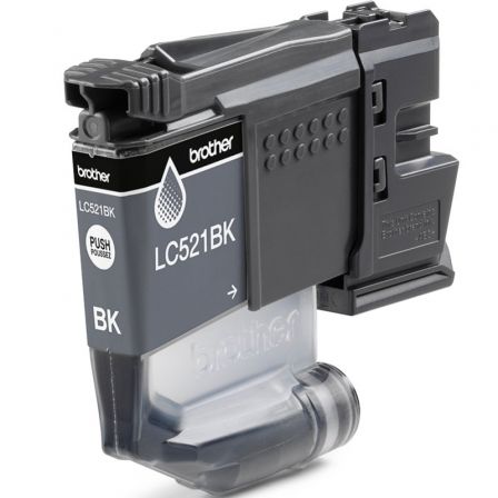 Cartucho de tinta original brother lc521bk/ negro - Imagen 5