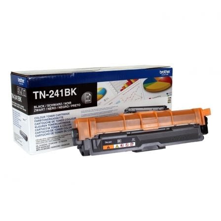 Tóner original brother tn-241bk/ negro - Imagen 2