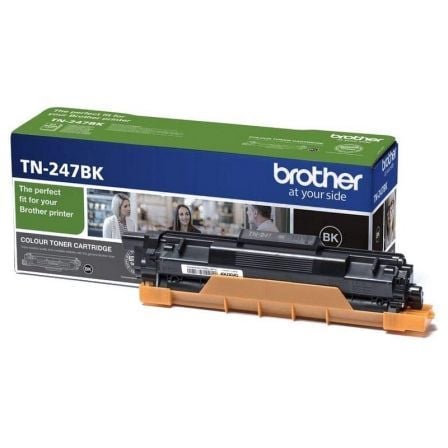 Tóner original brother tn-247bk alta capacidad/ negro - Imagen 2
