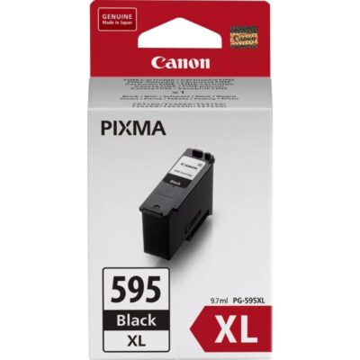 Cartucho de tinta original canon pg-595xl alta capacidad/ negro