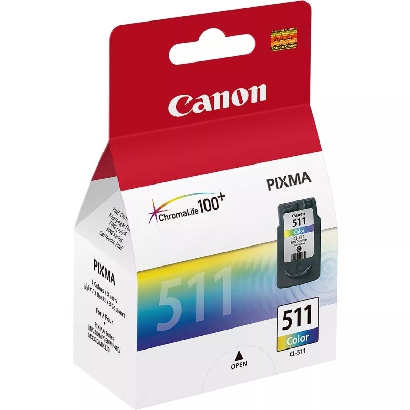 Cartucho de tinta original canon cl-511/ tricolor - Imagen 3