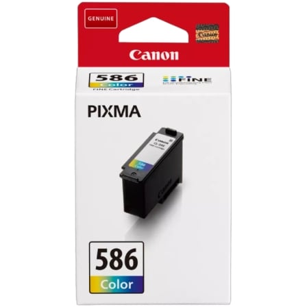 Cartucho de tinta original canon cl-586/ tricolor - Imagen 4