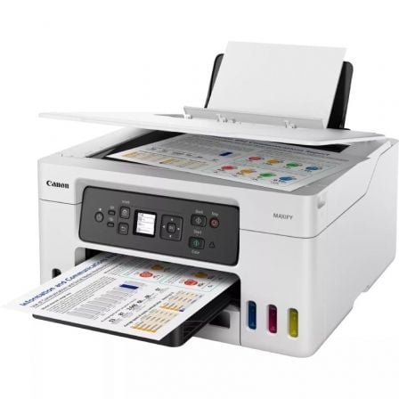 Multifunción recargable canon maxify gx3050 megatank wifi/ dúplex/ blanca - Imagen 9